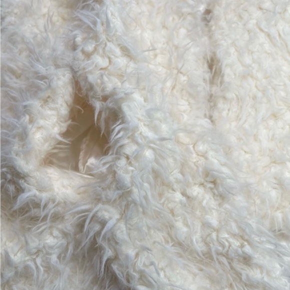 NWT KENNETH BLAKE Faux Fur Shearling Vest Jacket Size S - Picture 5 of 9